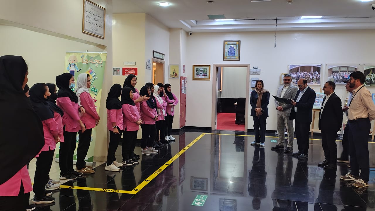 تجلیل از پرسنل مجتمع توحید پسران دبی