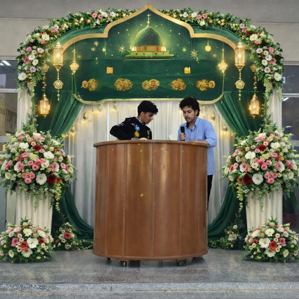 جشن مبعث در مدرسه سلمان فارسی دبی