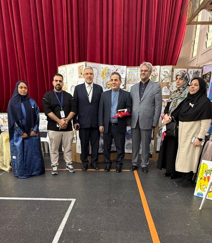 نمایشگاه آثار خلاقانه مجتمع خدیجه کبری